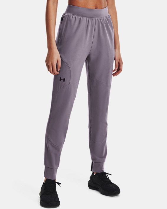 Women's UA Unstoppable Joggers in Purple image number 0